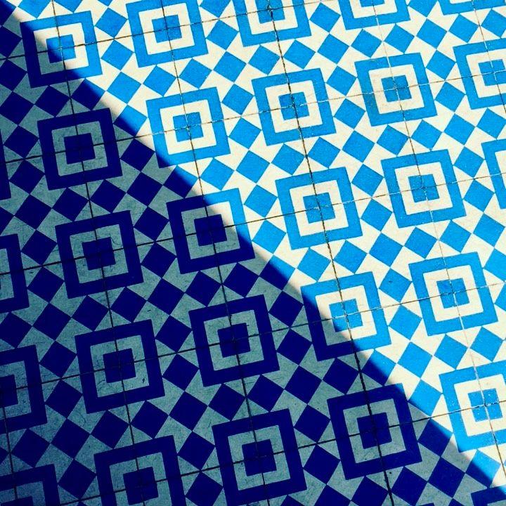 Tiles at the Intelligentsia silver lake Los Angeles 