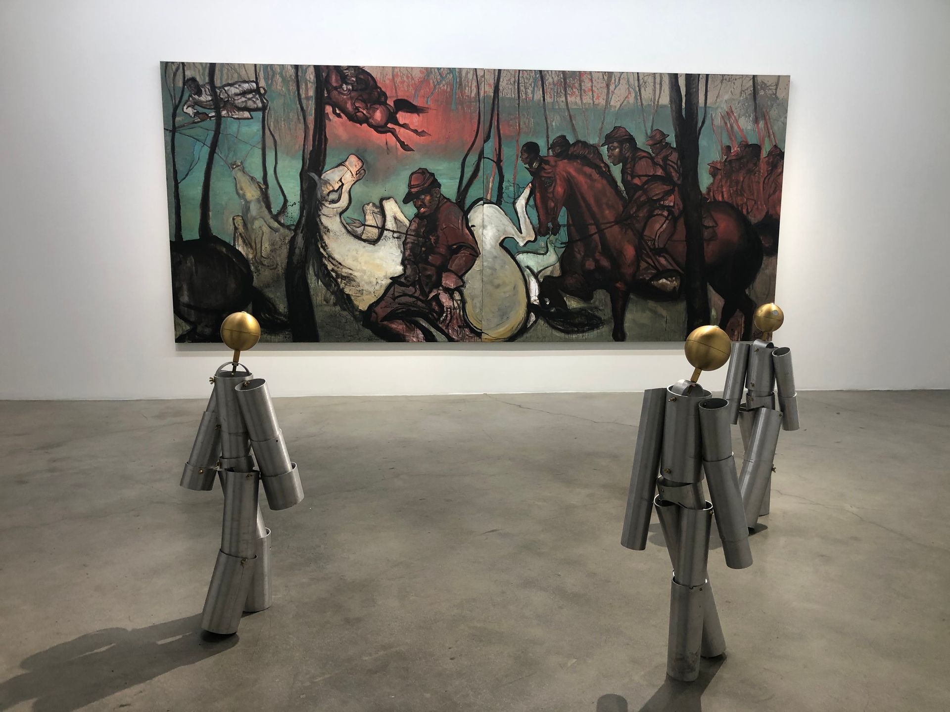 Night Gallery Los Angeles buffalo soldier art 